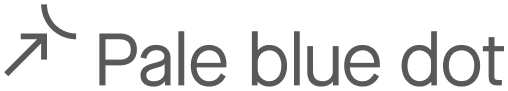 Pale Blue Dot